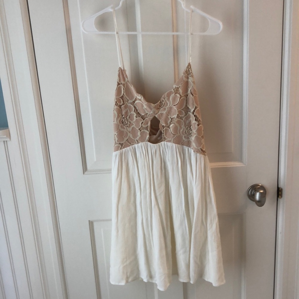 Tularosa Lace Top Dress with Cutout
